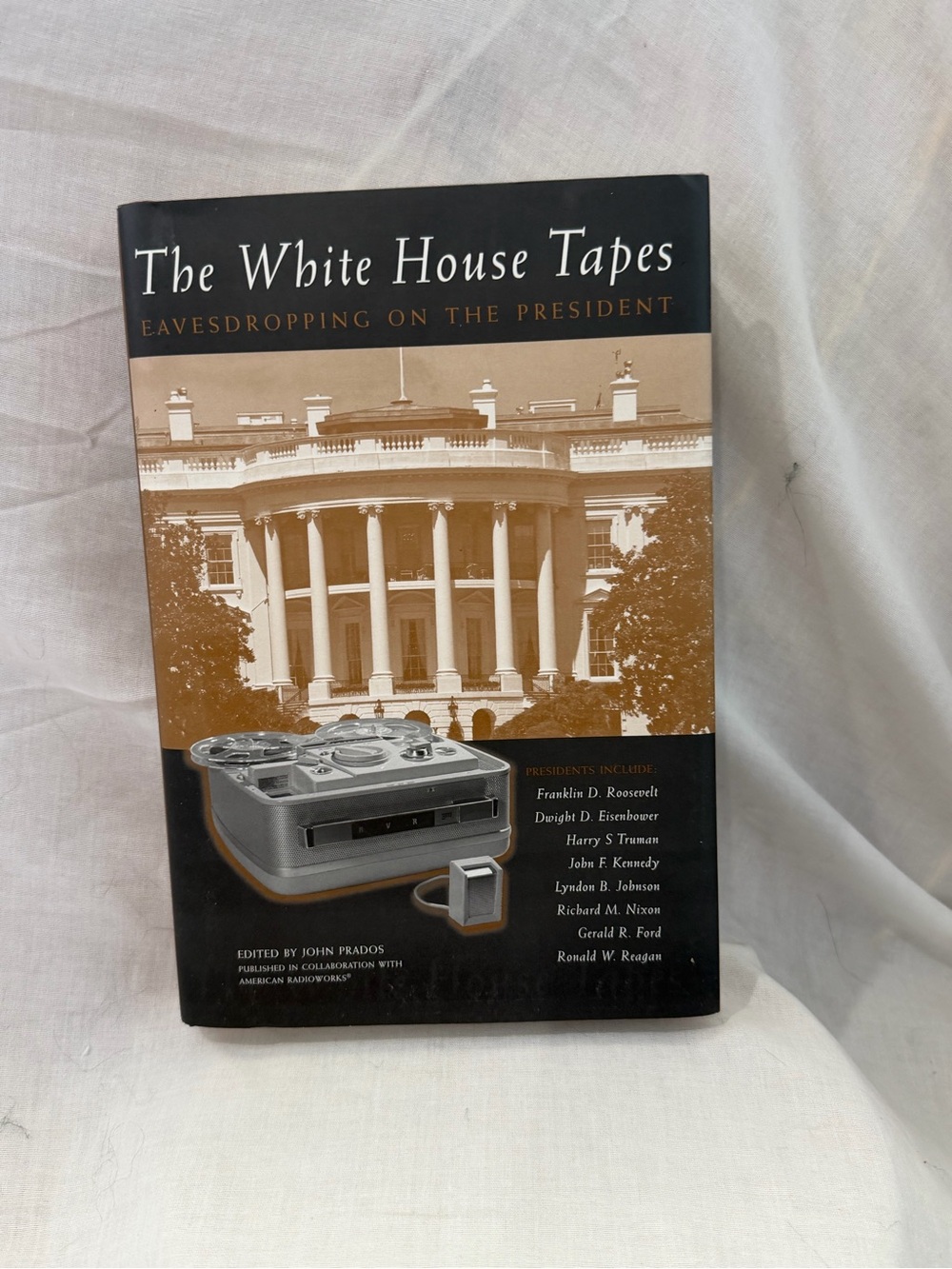 The White House Tapes - Black/Cream Hardcover Book